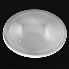 WHITE MILKY QUARTZ OVAL CAB 25X19MM 30.55 Cts.