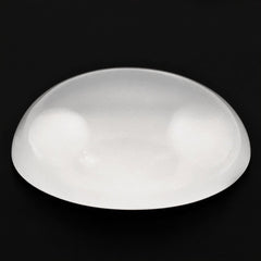 WHITE MILKY QUARTZ OVAL CAB 25X19MM 30.55 Cts.