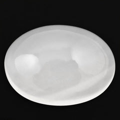 WHITE MILKY QUARTZ OVAL CAB 18X13MM 12.53 Cts.