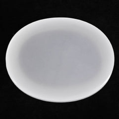 WHITE MILKY QUARTZ OVAL CAB 25X20MM 37.05 Cts.