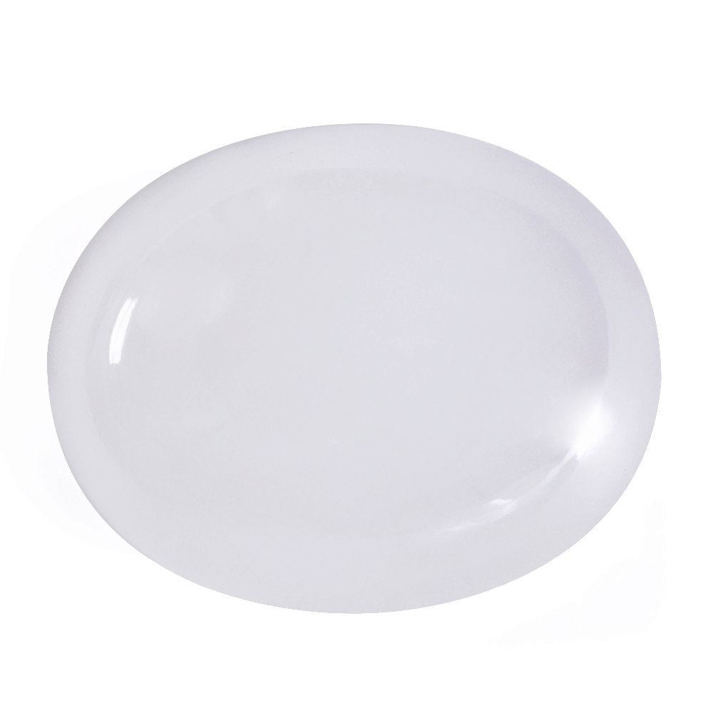 WHITE MILKY QUARTZ OVAL CAB 25X20MM 37.05 Cts.