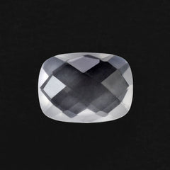 WHITE MILKY QUARTZ BRIOLETTE CUSHION 8X6MM 1.13 Cts.