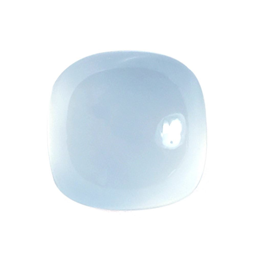 WHITE MILKY QUARTZ PLAIN CUSHION CAB 12MM 8.42 Cts.