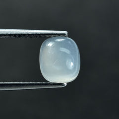 WHITE MILKY QUARTZ PLAIN CUSHION 7.50X7.50 MM 1.75 Cts.