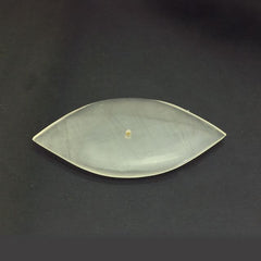 WHITE MILKY QUARTZ MARQUISE CAB (FULL DRILL) 48X22MM 25.34 Cts.