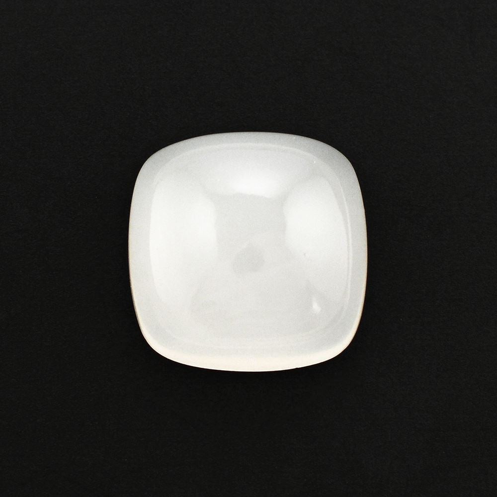WHITE MILKY QUARTZ CUSHION CAB 14MM 11.10 Cts.