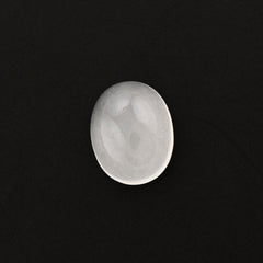 WHITE MILKY QUARTZ OVAL CAB 9X7MM 1.64 Cts.