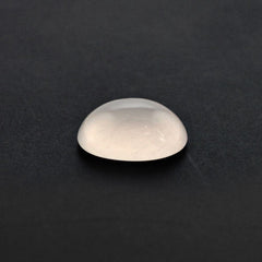 WHITE MILKY QUARTZ OVAL CAB 9X7MM 1.64 Cts.
