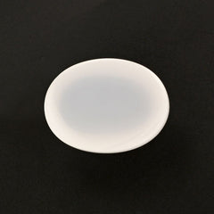 WHITE MILKY QUARTZ OVAL CAB 20X15MM 19.60 Cts.