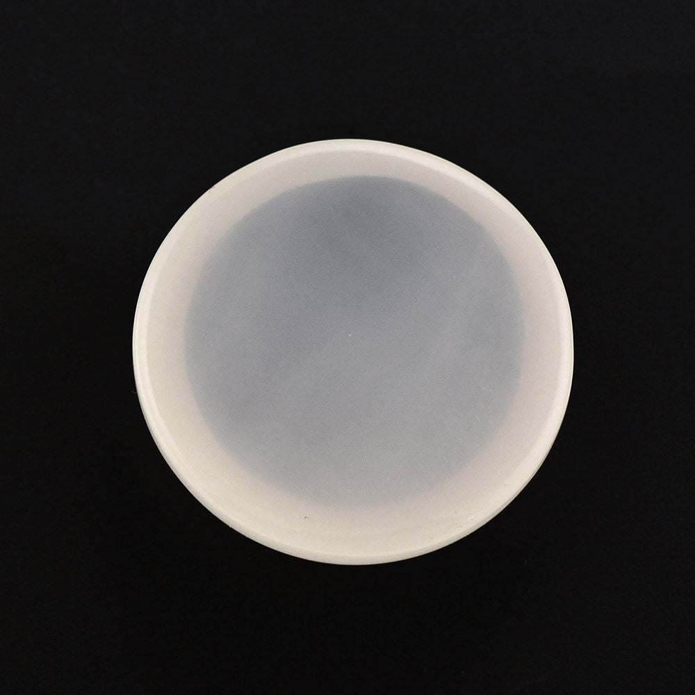 WHITE MILKY QUARTZ ROUND CAB 22MM 30.25 Cts.