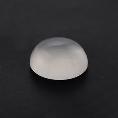 WHITE MILKY QUARTZ ROUND CAB 11MM 4.92 Cts.