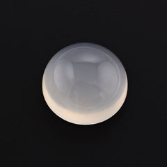 WHITE MILKY QUARTZ ROUND CAB 14MM 10.60 Cts.