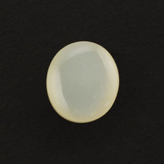 WHITE MOONSTONE OVAL CAB 18X16MM 22.00 Cts.