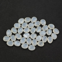 WHITE MOONSTONE BRIOLETTE FANCY 7.50X6 MM 1.10 Cts.