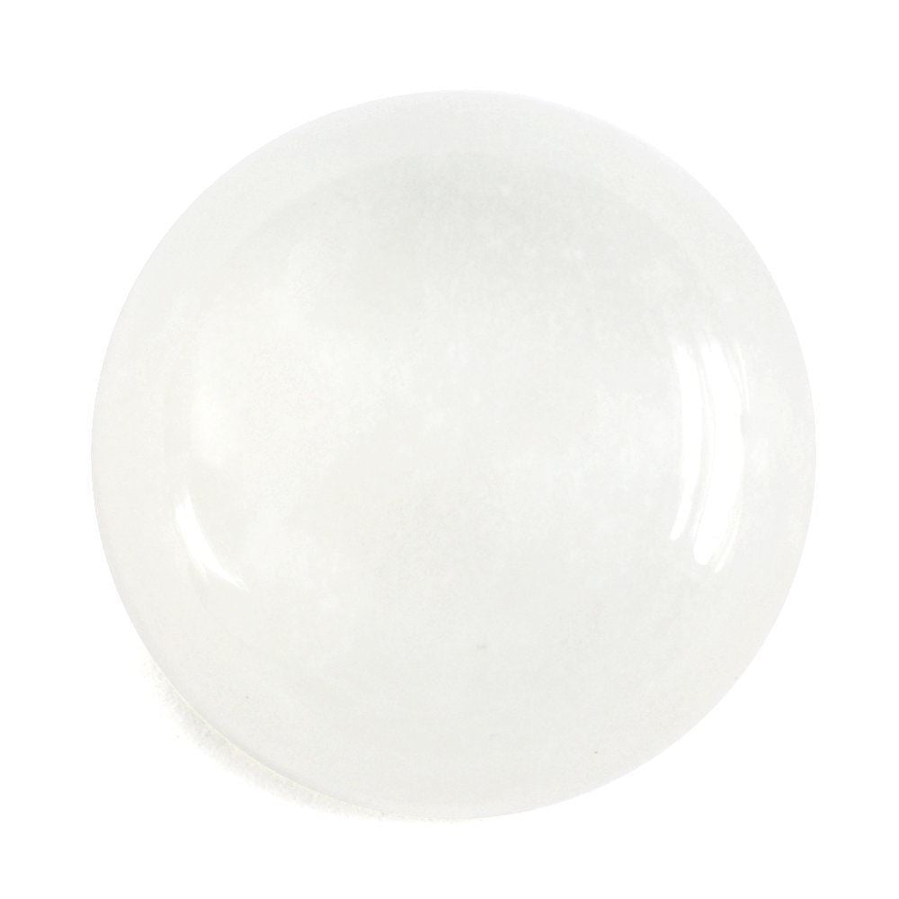 WHITE MOONSTONE ROUND CAB 13MM 7.63 Cts.