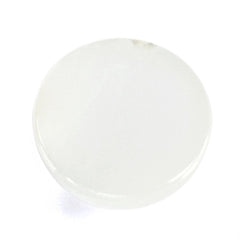 WHITE MOONSTONE ROUND CAB 12MM 6.53 Cts.