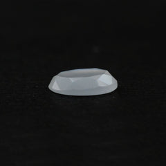 WHITE MOONSTONE TABLE CUT ROUND CAB 6MM 0.46 Cts.