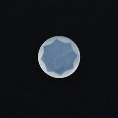 WHITE MOONSTONE TABLE CUT ROUND CAB 6MM 0.46 Cts.