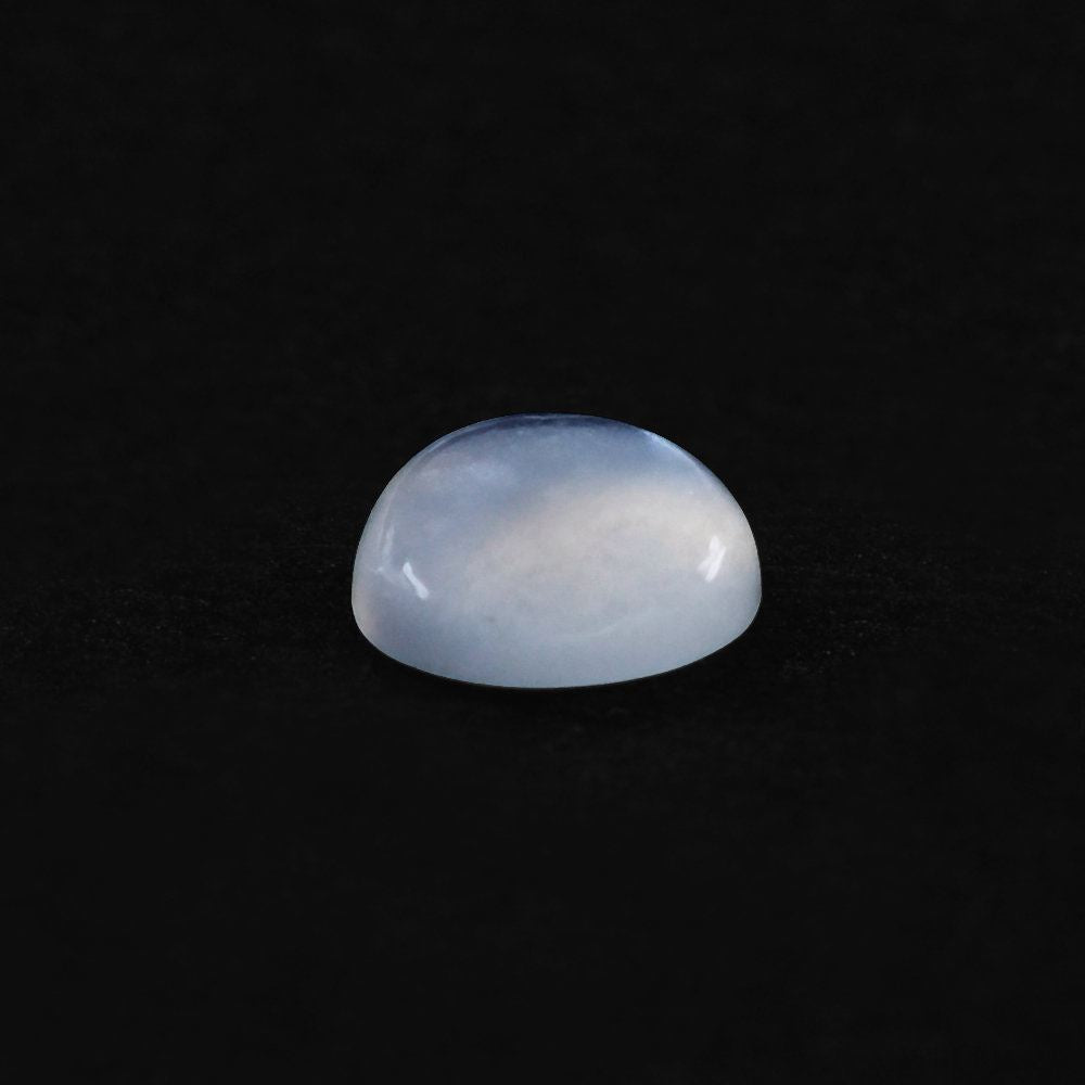 WHITE MOONSTONE ROUND CAB 6MM 0.72 Cts.
