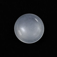 WHITE MOONSTONE ROUND CAB 8MM 1.79 Cts.