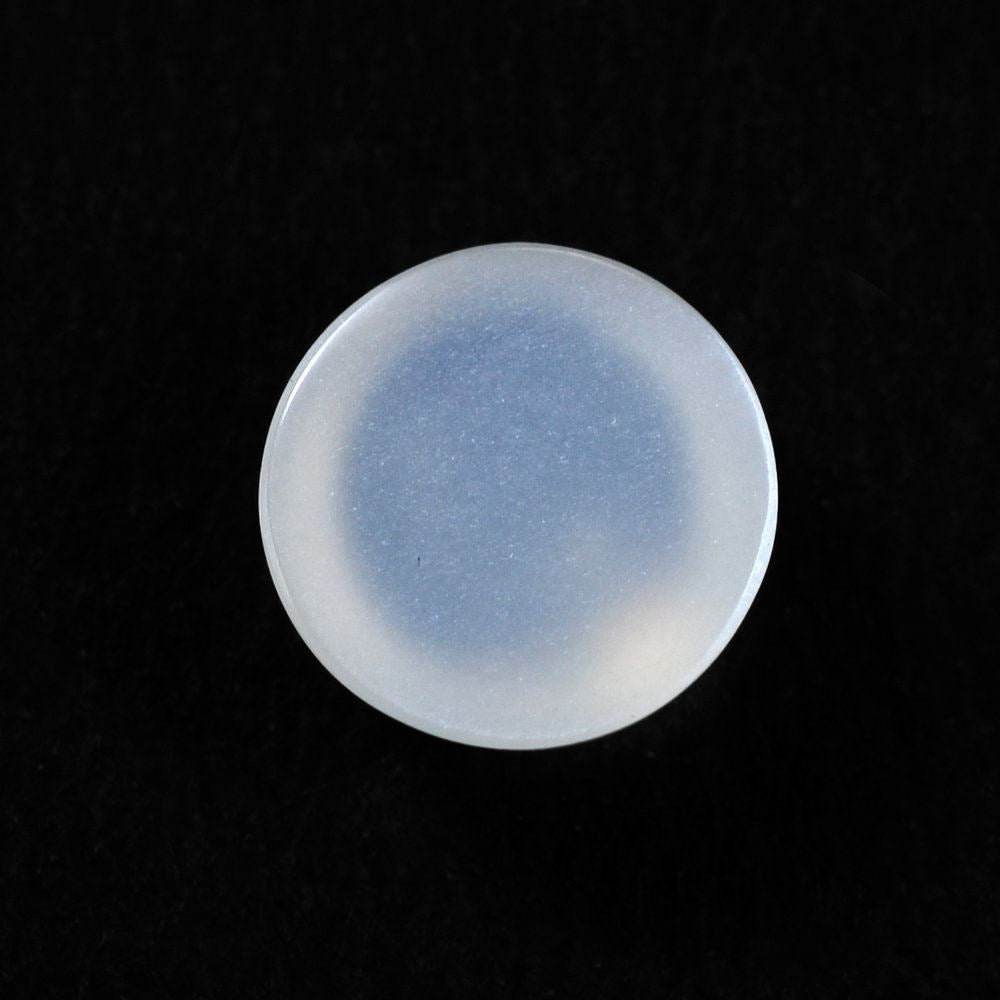 WHITE MOONSTONE ROUND CAB 8MM 1.79 Cts.