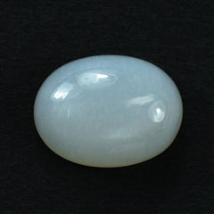 WHITE MOONSTONE PLAIN OVAL CAB 15X11.50MM 6.76 Cts.