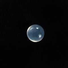 WHITE MOONSTONE PLAIN ROUND CAB (MILKY) 1.70X1.70 MM 0.03 Cts.