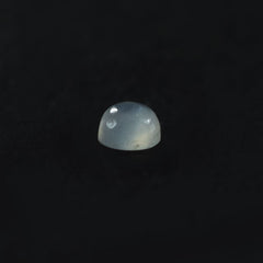 WHITE MOONSTONE PLAIN ROUND CAB (MILKY) 1.70X1.70 MM 0.03 Cts.