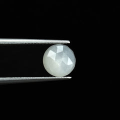 WHITE MOONSTONE ROSE CUT ROUND CAB (MILKY) 8.00X8.00 MM 1.81 Cts.