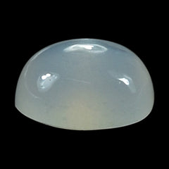 WHITE MOONSTONE PLAIN ROUND CAB (MILKY) 4.50X4.50 MM 0.33 Cts.