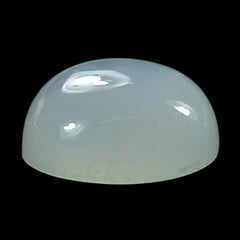 WHITE MOONSTONE PLAIN ROUND CAB (MILKY) 5.50X5.50 MM 0.62 Cts.