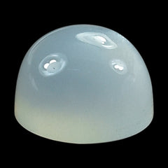 WHITE MOONSTONE PLAIN ROUND CAB (MILKY) 3.50X3.50 MM 0.22 Cts.