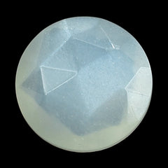 WHITE MOONSTONE ROSE CUT BRIOLETTE ROUND CAB (MILKY) 8.00X8.00 MM 1.59 Cts.