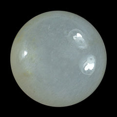 WHITE MOONSTONE (MILKY) LENTIL ROUND 6.00X6.00 MM 0.74 Cts.