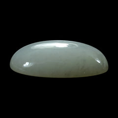 WHITE MOONSTONE (MILKY) PLAIN OVAL CAB 20.00X15.00 MM 12.65 Cts.