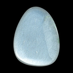 WHITE MOONSTONE (MILKY)  PLAIN PEARISH CAB 10.50X8.00 MM 2.04 Cts.