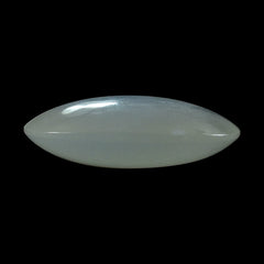 WHITE MOONSTONE (MILKY)  LENTIL OVAL 18.00X13.00 MM 8.82 Cts.