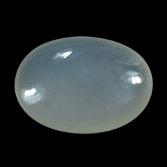 WHITE MOONSTONE (MILKY)  LENTIL OVAL 18.00X13.00 MM 8.82 Cts.