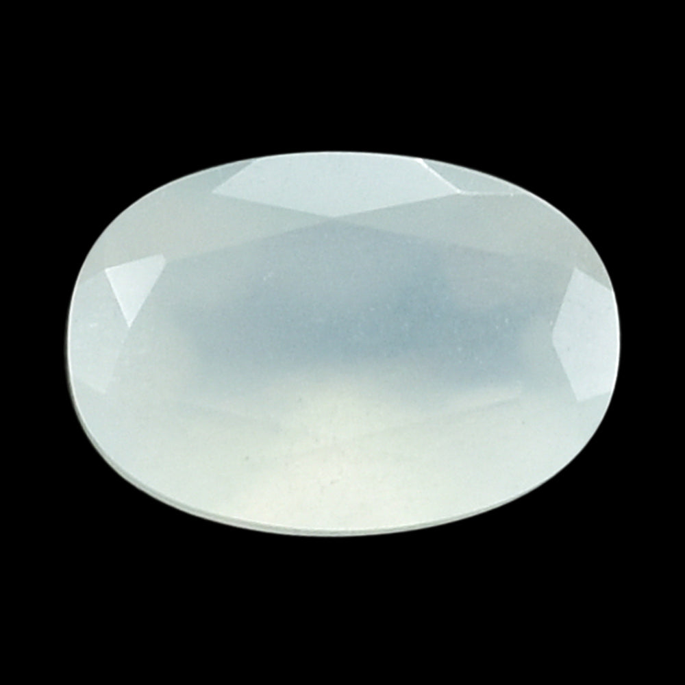 WHITE MOONSTONE (MILKY) CUT OVAL 6.00X4.00 MM 0.43 Cts.
