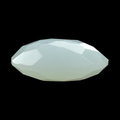 WHITE MOONSTONE (MILKY) IRREGULAR CUT BRIOLETTE OVAL 14.00X10.00 MM 5.07 Cts.