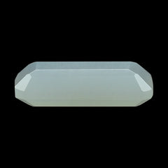WHITE MOONSTONE (MILKY) BOTH SIDE TABLE CUT OCTAGON 13.00X7.00 MM 3.29 Cts.