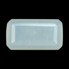 WHITE MOONSTONE (MILKY) BOTH SIDE TABLE CUT OCTAGON 13.00X7.00 MM 3.29 Cts.
