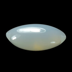 WHITE MOONSTONE (MILKY) LENTIL FLOWER 10.00X10.00 MM 2.79 Cts.