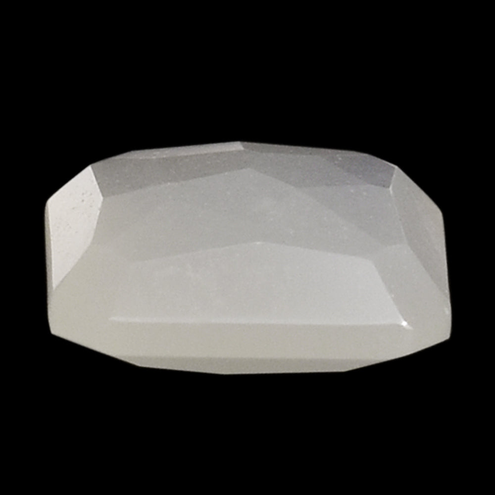 WHITE MOONSTONE (MILKY) IRREGULAR CUT BRIOLETTE OCTAGON 6.50X6.50 M 1.00 Cts.
