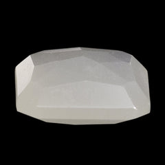 WHITE MOONSTONE (MILKY) IRREGULAR CUT BRIOLETTE OCTAGON 6.50X6.50 M 1.00 Cts.