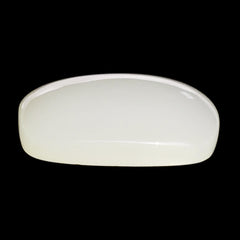 WHITE MOONSTONE (MILKY) PLAIN CUSHION CAB 12.00X12.00 MM 4.64 Cts.