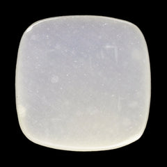 WHITE MOONSTONE (MILKY) PLAIN CUSHION CAB 12.00X12.00 MM 4.64 Cts.