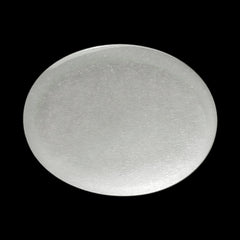 WHITE MOONSTONE (MILKY) PLAIN OVAL CAB 9.00X7.00 MM 1.21 Cts.