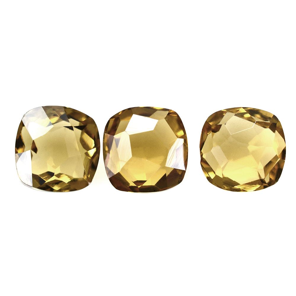 WHISKY QUARTZ IRREGULAR BRIOLETTE CUSHION 6MM 1.15 Cts.