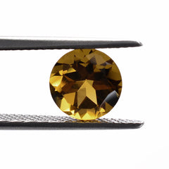 WHISKY QUARTZ CUT ROUND 8MM 1.73 Cts.